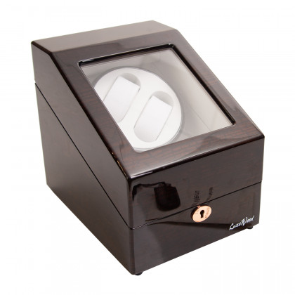 Шкатулка для автоподзавода двух часов LuxeWood LW024-GC-5